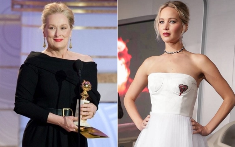 Citadas em defesa de Weinstein, Meryl Streep e Jennifer Lawrence se revoltam