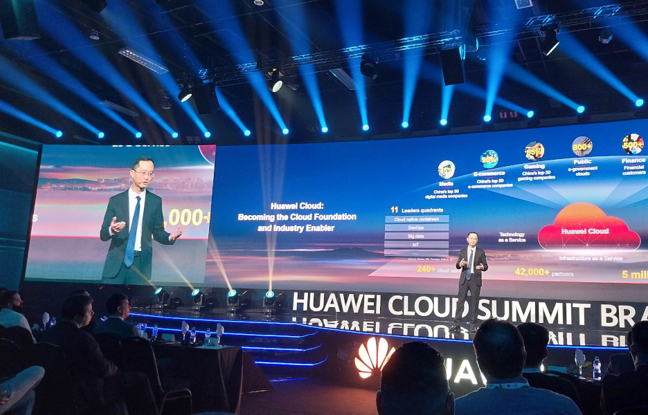Huawei traz soluções de nuvem e IA ao Brasil