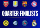 Quartas de Final da Liga dos Campeões começam com Arsenal x Real e Bayern x Inter