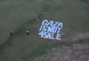 Ativistas pró-Palestina vandalizam complexo de golfe de Trump