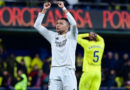 Mbappé marca duas vezes, Real Madrid vence Villarreal e assume liderança do Campeonato Espanhol