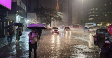 Defesa Civil emite alerta para risco de tempestade em São Paulo