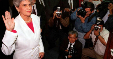 Morre a ex-presidente da Nicarágua Violeta Barrios de Chamorro