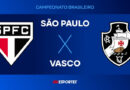 São Paulo x Vasco da Gama: confira a transmissão da Jovem Pan ao vivo