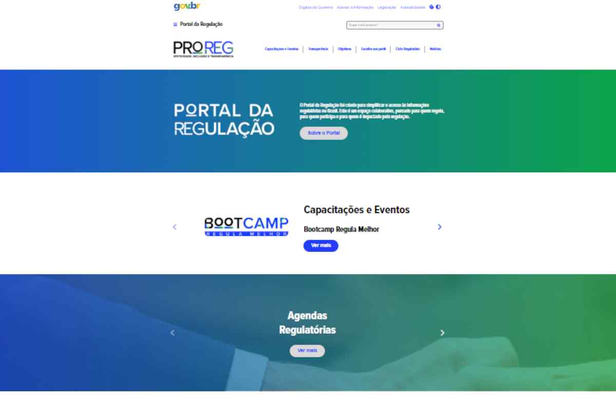 O novo Portal da Regulação, feito pelo MDIC
