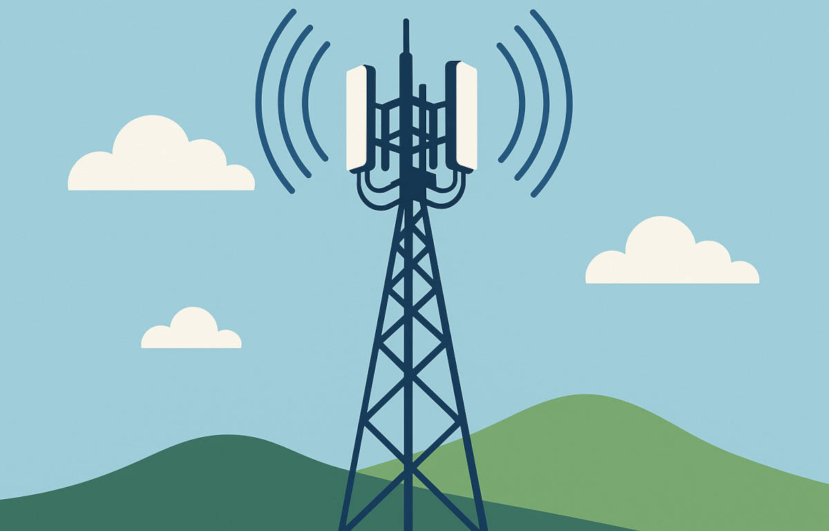 torre telecom ilustrativa