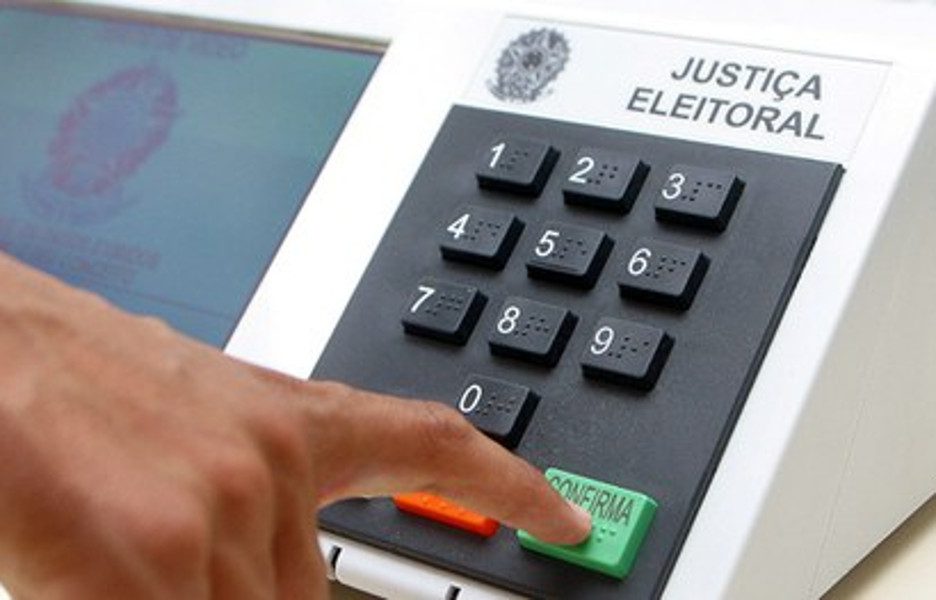 urna eletrônica divulgação TSE
